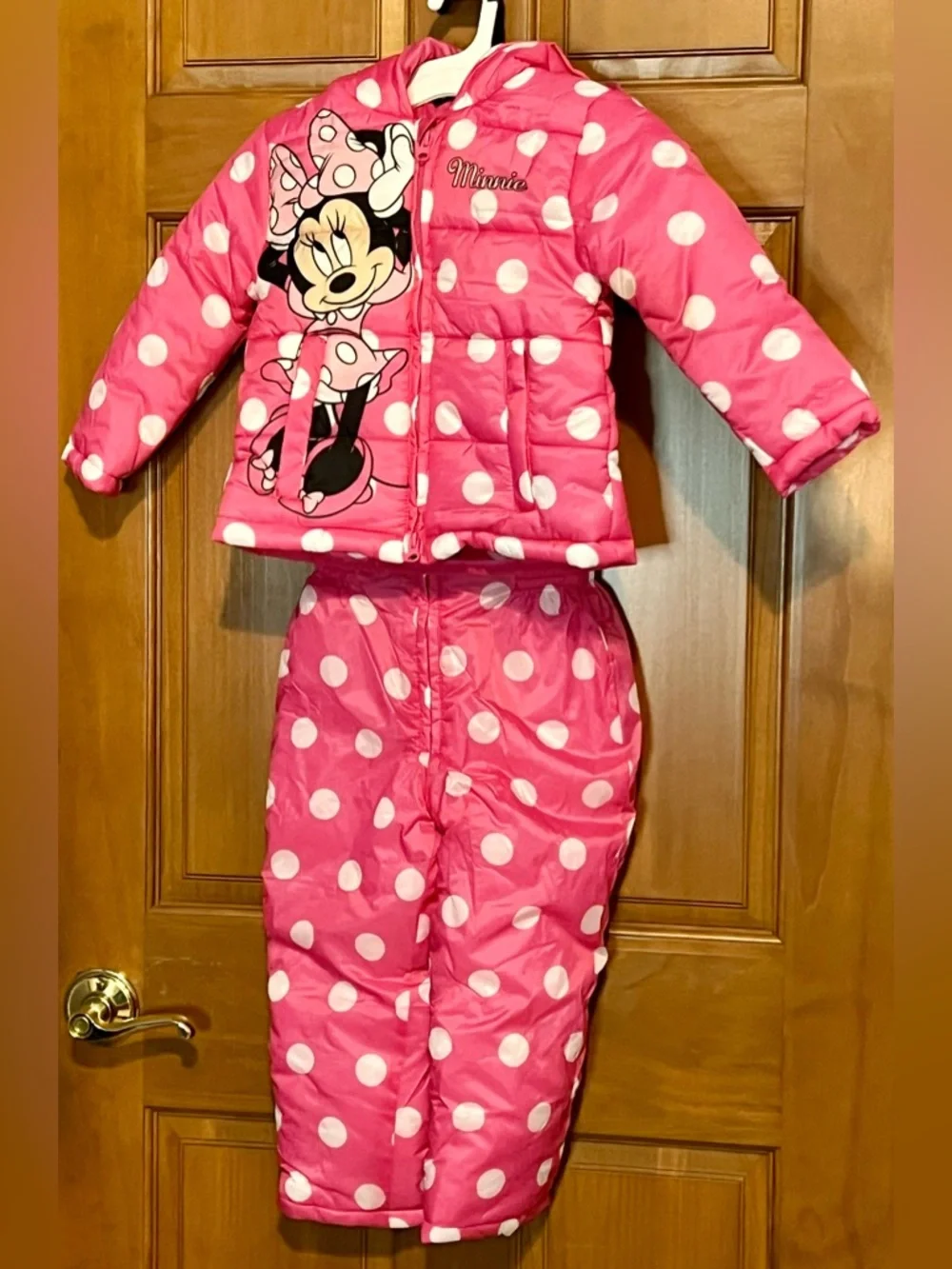 Disney Minnie Mouse Coat and Snow Pants Set